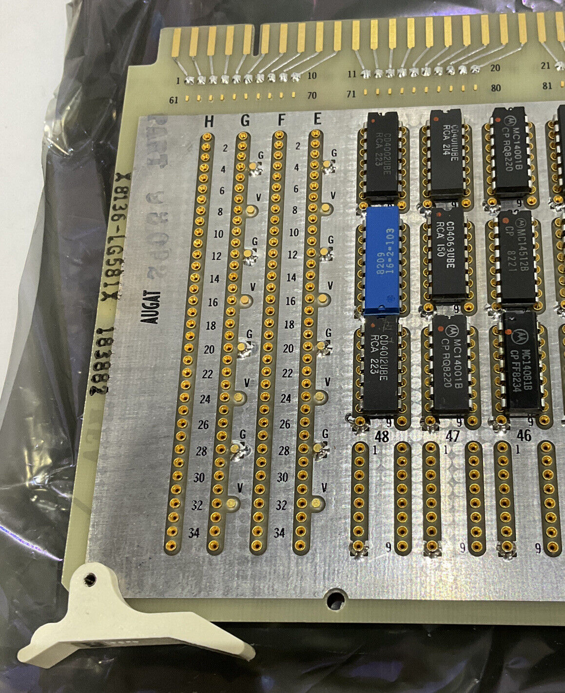 CUTLER-HAMMER D520BC7 DIRECTROL COMMUNICATIONS LOGIC C CIRCUIT BOARD 373