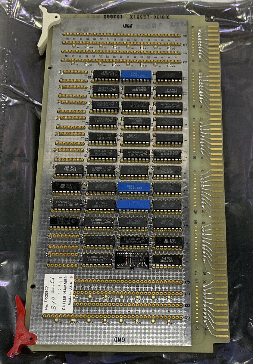 CUTLER-HAMMER D520BC7 DIRECTROL COMMUNICATIONS LOGIC C CIRCUIT BOARD 373