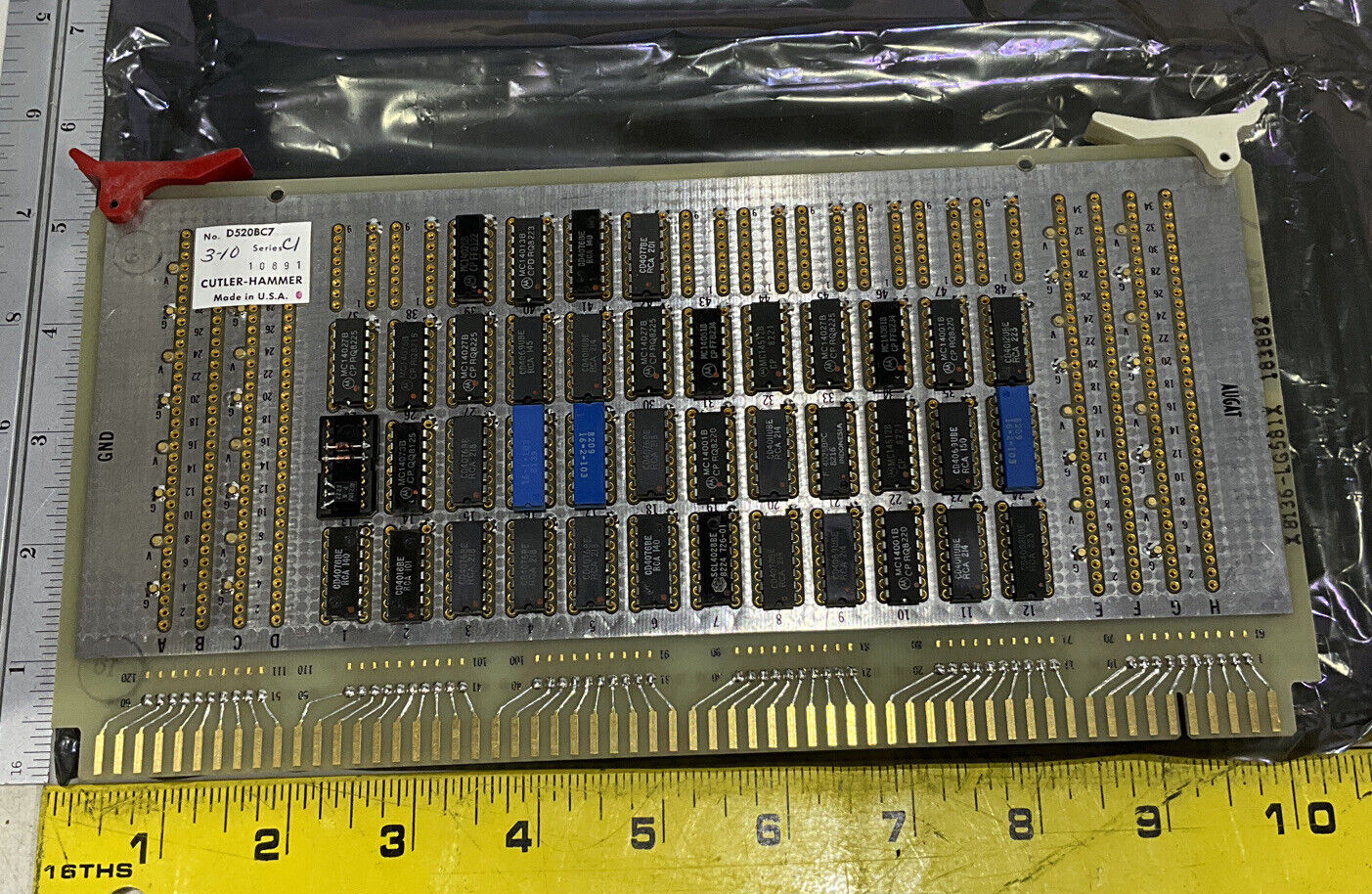 CUTLER-HAMMER D520BC7 DIRECTROL COMMUNICATIONS LOGIC C CIRCUIT BOARD 373