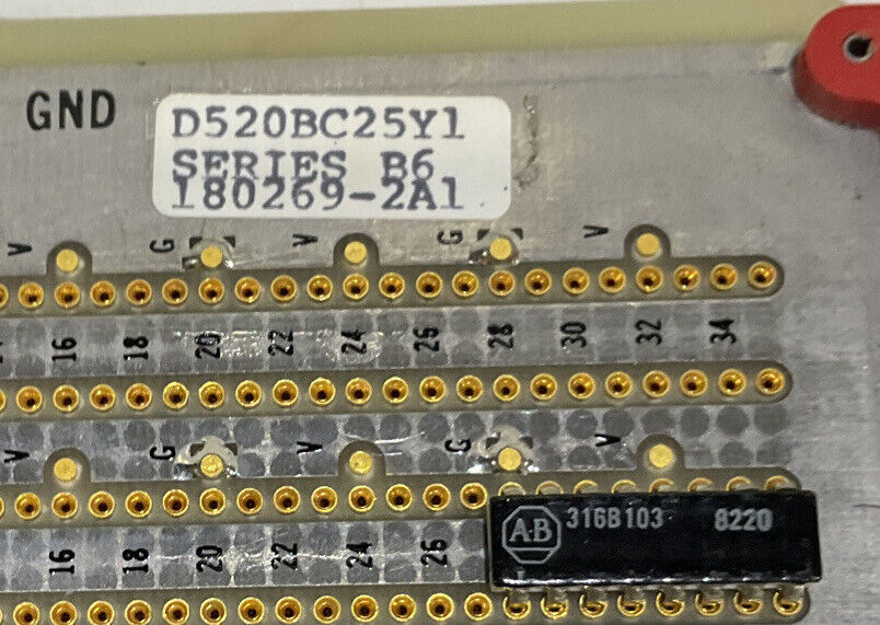 CUTLER-HAMMER D520BC25 DIRECTROL COMMUNICATION LOGIC B CIRCUIT BOARD 373