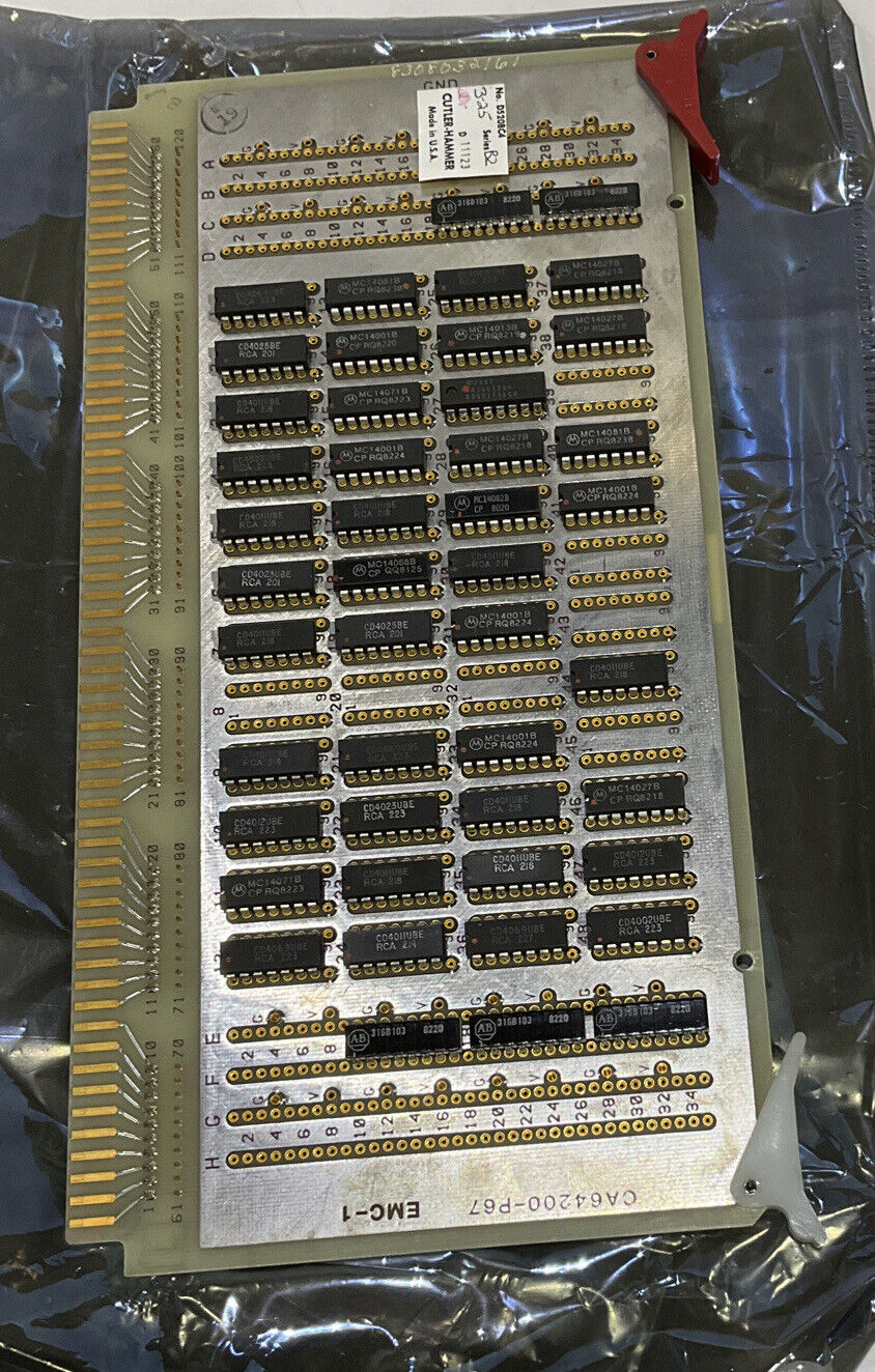 CUTLER-HAMMER D520BC4 DIRECTROL COMMUNICATIONS LOGIC A CIRCUIT BOARD 373