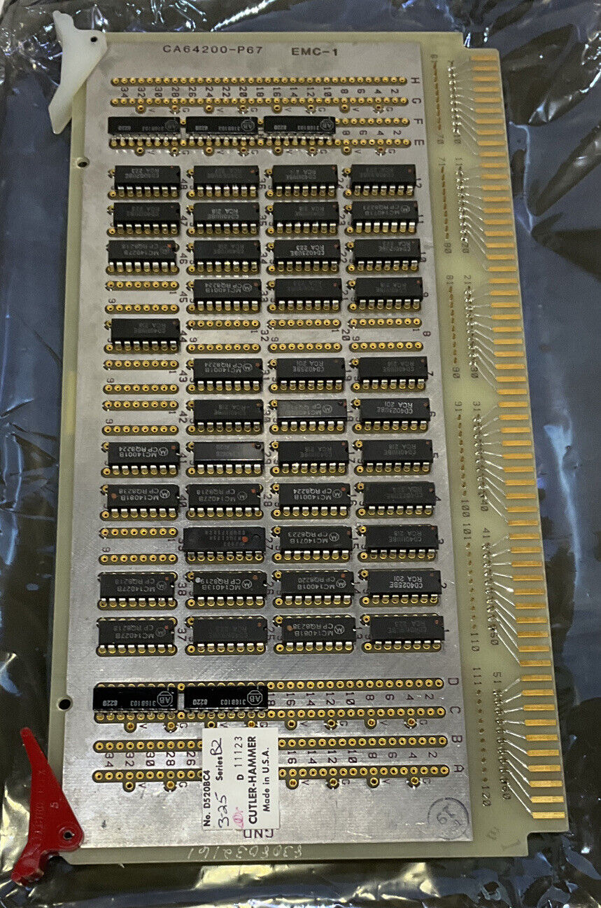 CUTLER-HAMMER D520BC4 DIRECTROL COMMUNICATIONS LOGIC A CIRCUIT BOARD 373