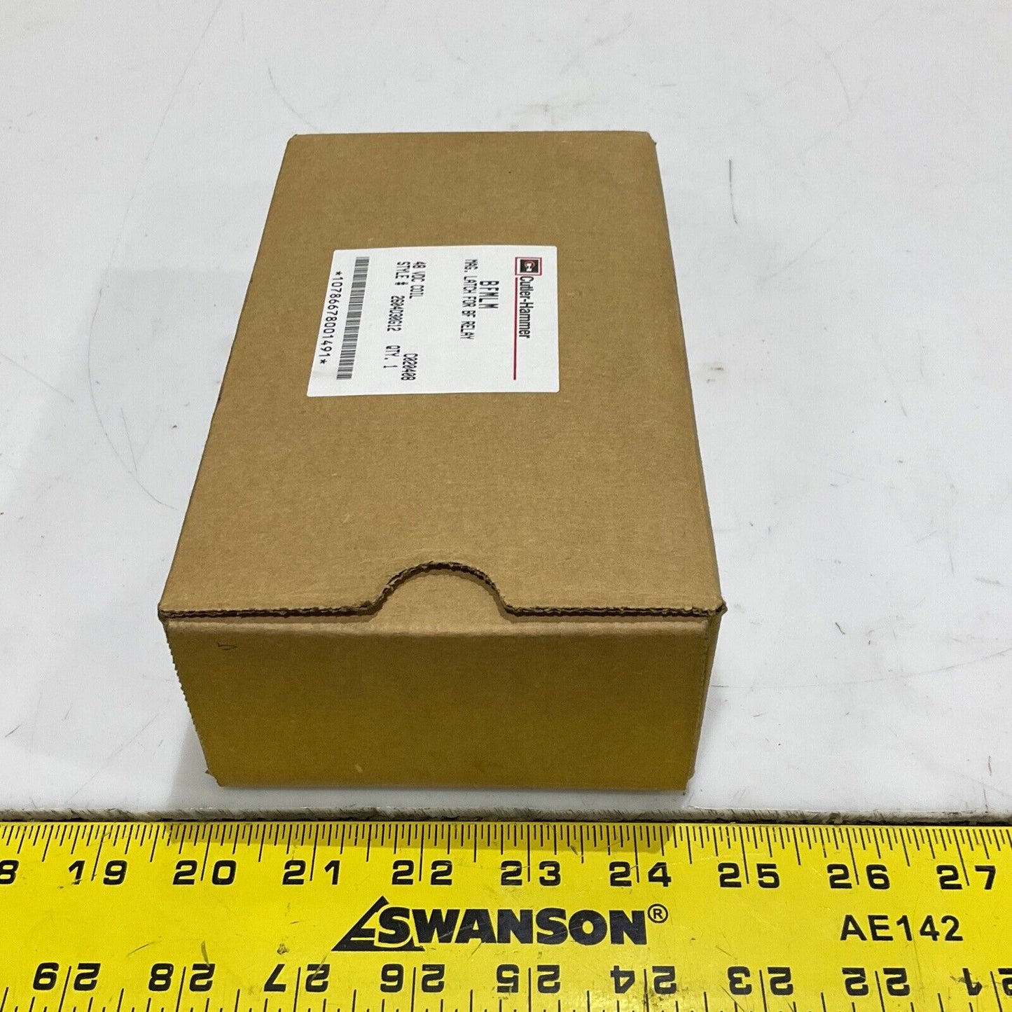 CUTLER-HAMMER BFMLM 2604D30G12 LATCH BF RELAY 48 VDC COIL 373