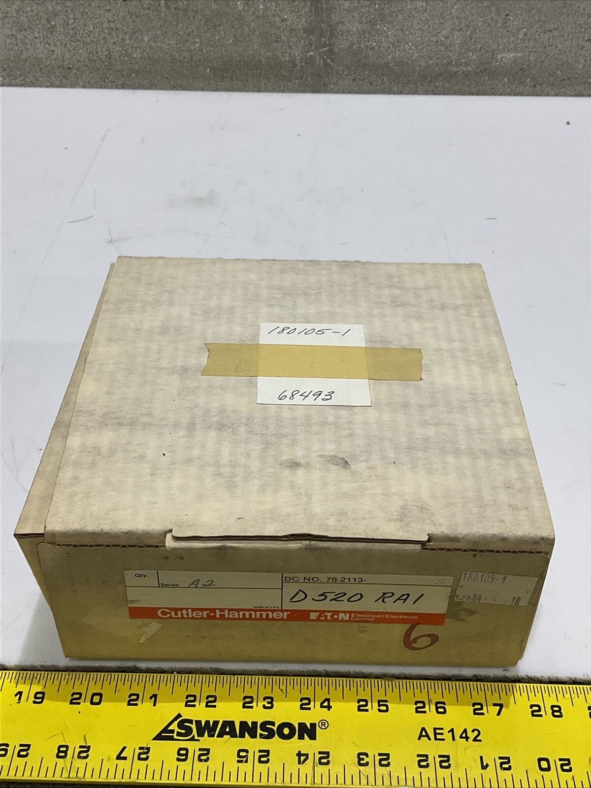 CUTLER-HAMMER D520RA1 ANALOG IMPUT MODULE A2 SERIES 1-5 VDC 373