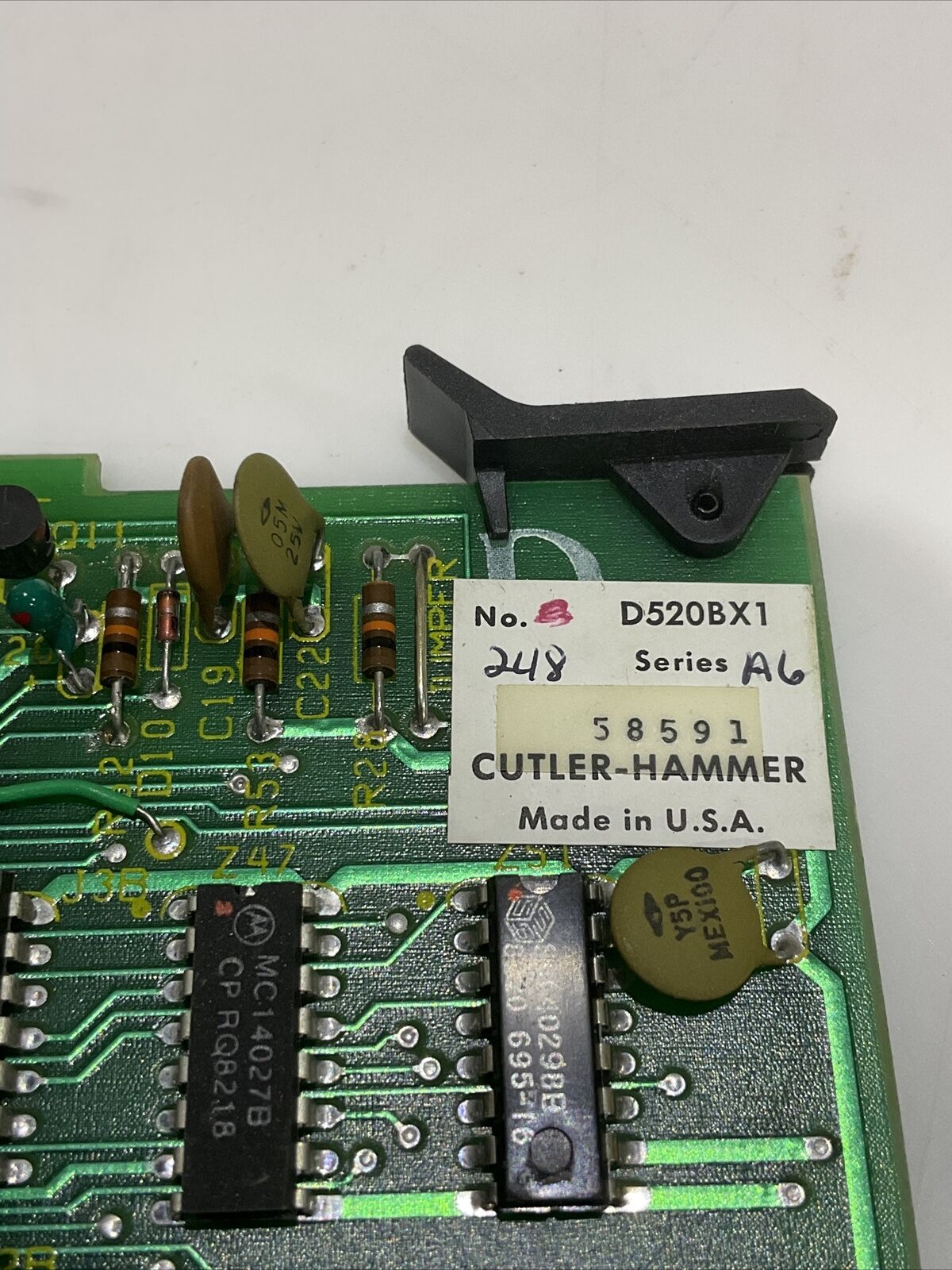 CUTLER-HAMMER D520BX1 DIRECTROL COMMUNICATION CIRCUIT BOARD A6 SERIES 373