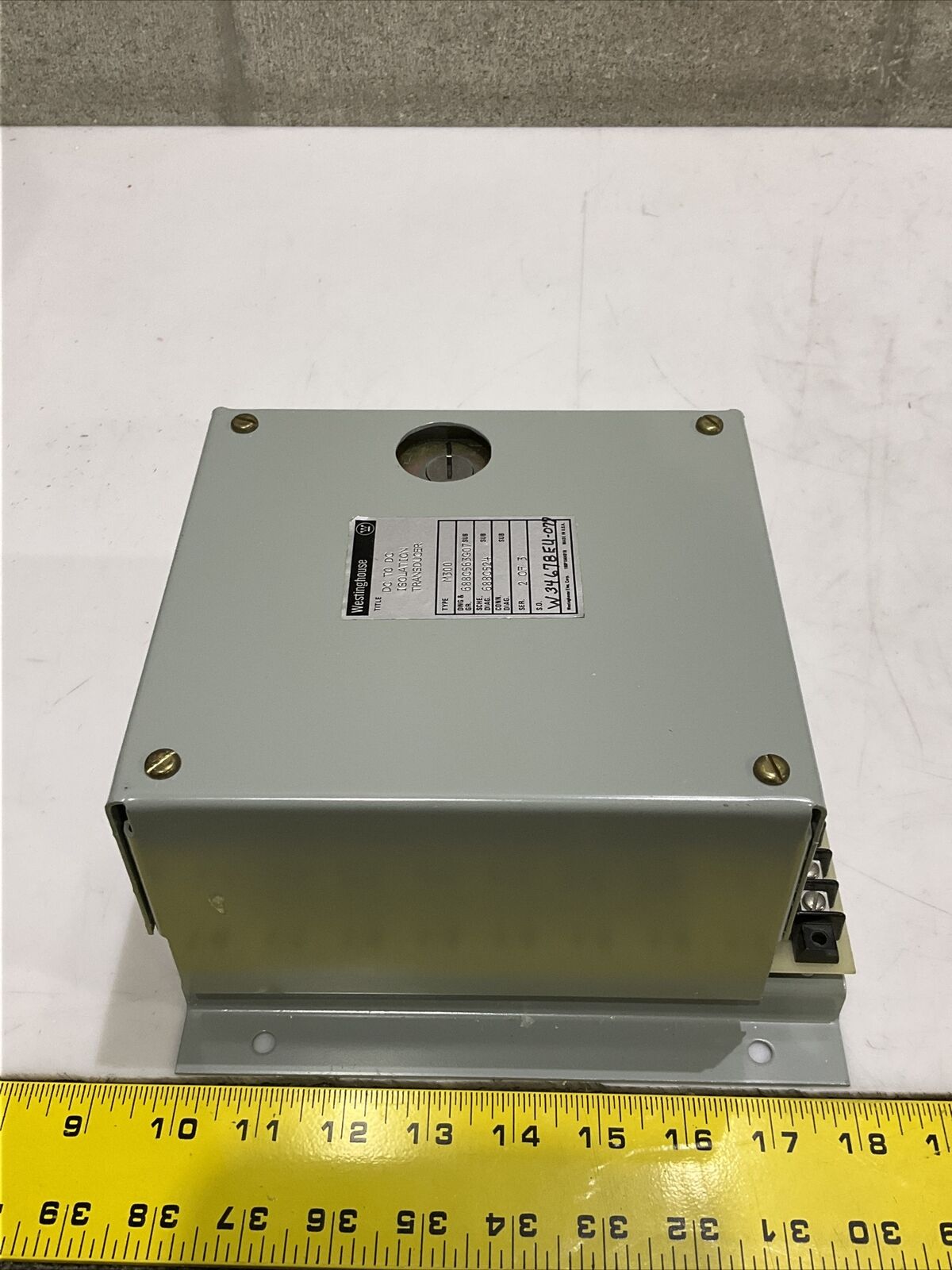 WESTINGHOUSE M300 688C563G07 W34678EU-077 DC TO DC ISOLATION TRANSDUCER 373