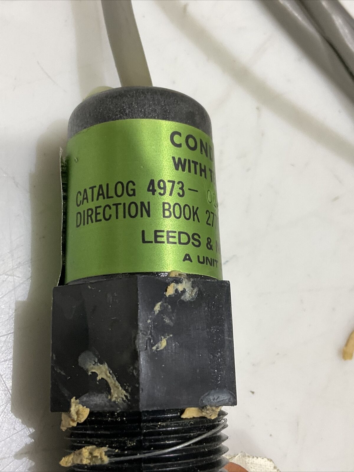 LEEDS & NORTHRUP 4973-01-202-7-000 CONDUCTIVITY CELL SERIES 4973  373