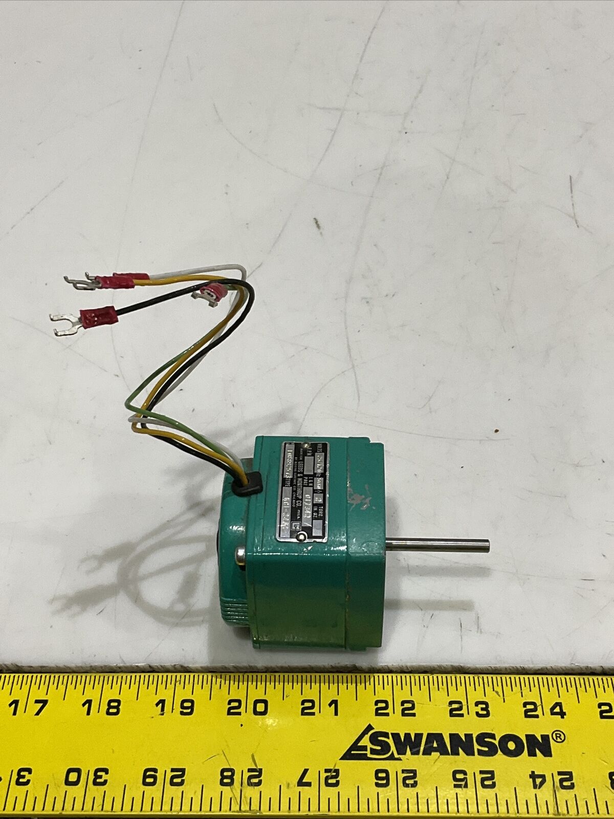 LEEDS & NORTHRUP E08892573 KCI-24A1 017342 MOTOR 25/120V 50/60HZ 373