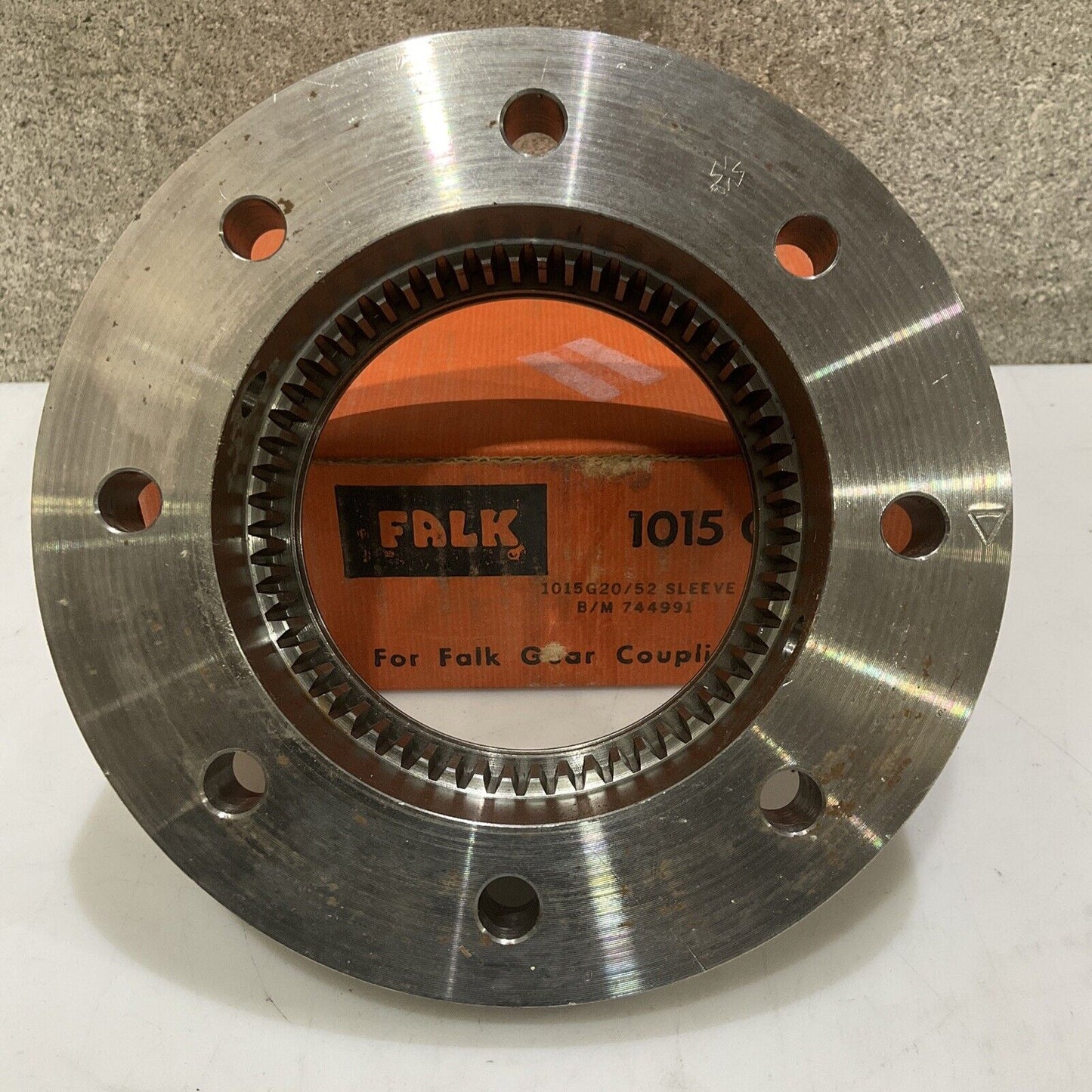 FALK 1015 G  GEAR COUPLING 1015G20 52 SLEEVE B/M 744991 B12 373