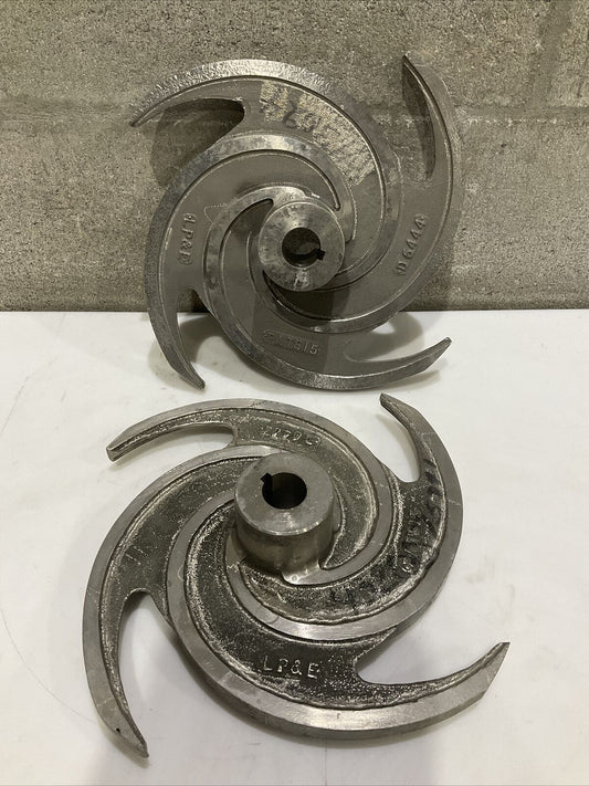 ABS PUMP D6444 4-VANE IMPELLER 11-1/8” INCONEL 625 LOT OF 2 373