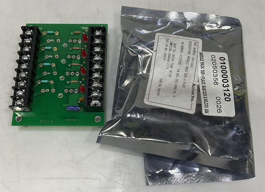 ACRISON 108-0367 MODULE RACK SSR 4 PLACE 373