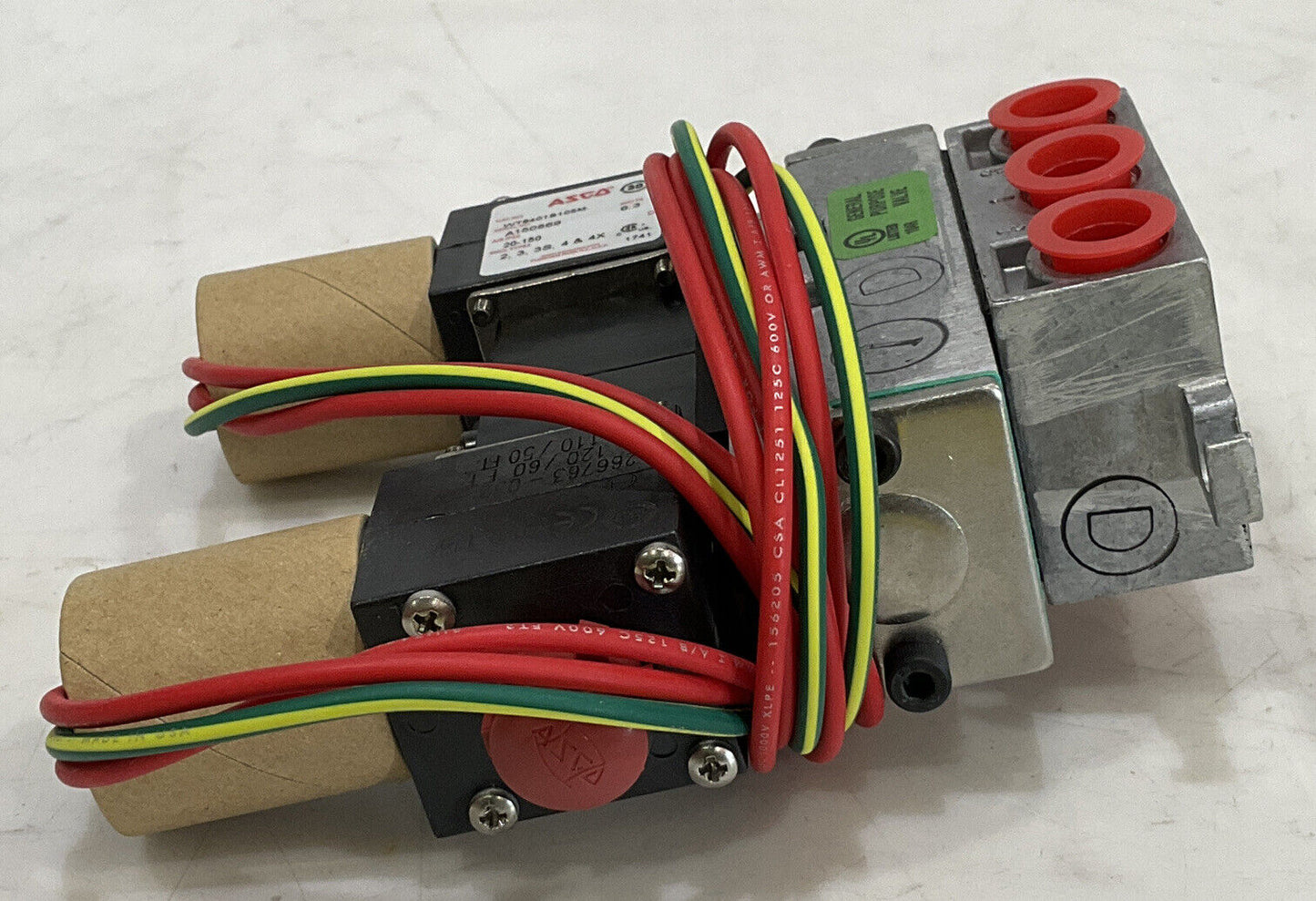 ASCO WT8401B105M SOLENOID 4-WAY VALVE 373