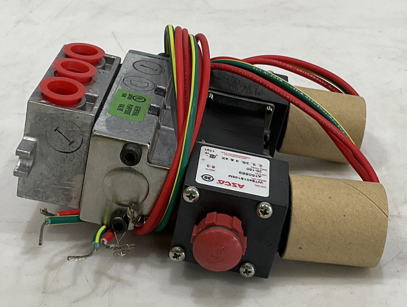 ASCO WT8401B105M SOLENOID 4-WAY VALVE 373