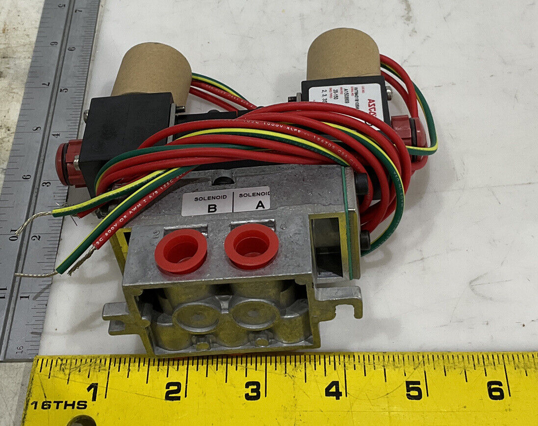 ASCO WT8401B105M SOLENOID 4-WAY VALVE 373