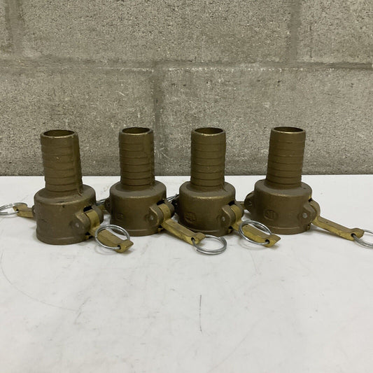 DIXON VALVE BC-150 HOSE COUPLER 1 1/2” LOT OF 4 SPM