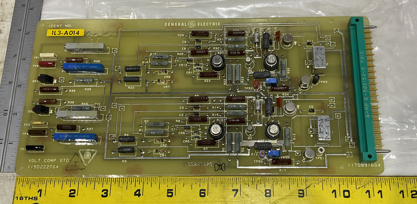 GENERAL ELECTRIC 1L3-A014 VOLT COMP STD 115D2227G4 373