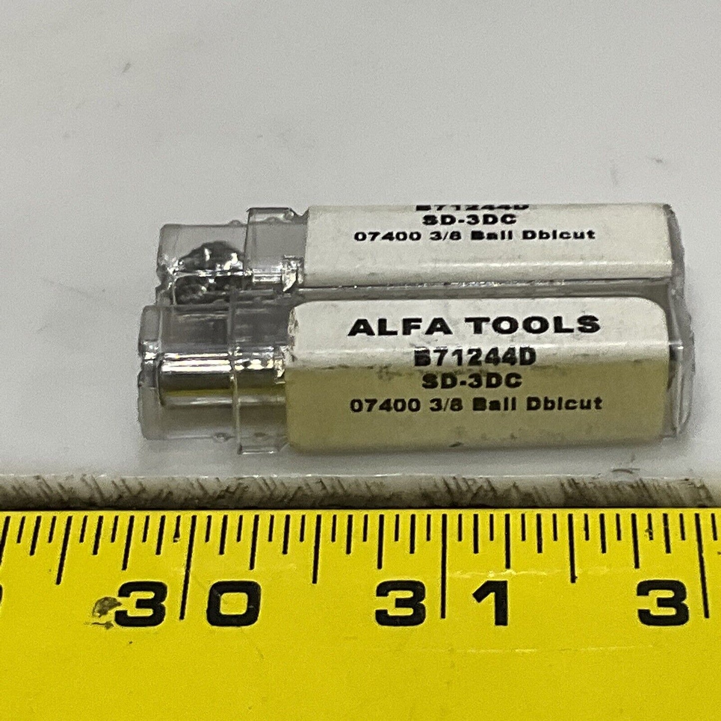 ALFA TOOLS SD-3DC B71244D BALL DOUBLE CUT 3/8” LOT OF 2 373