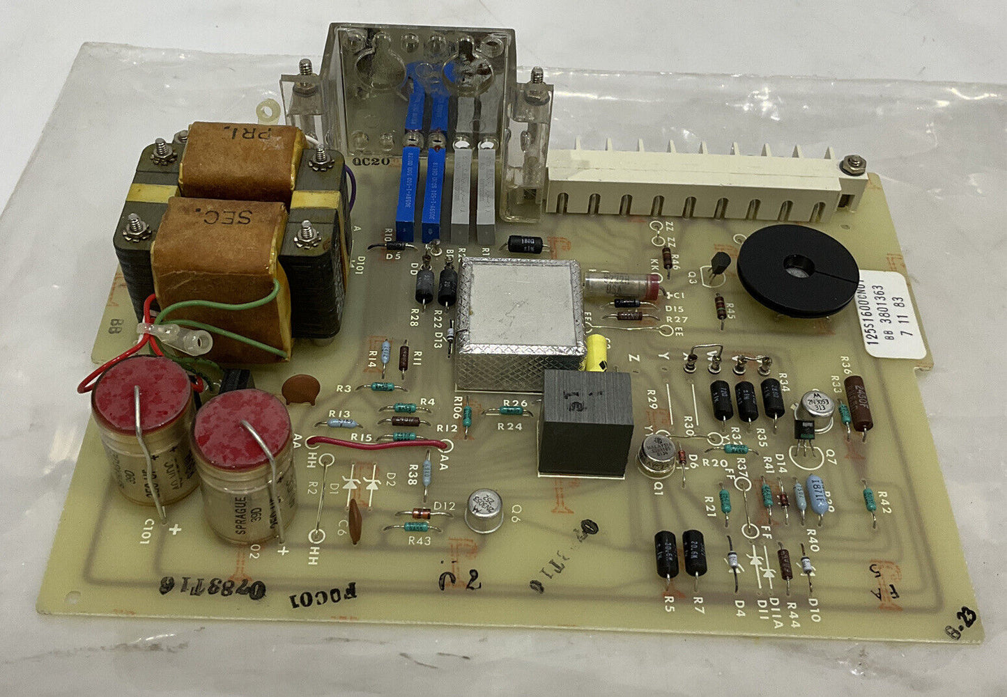 TAYLOR 1023TMODEL A THERMOCOUPLE-TO-CURRENT TANSMITTER 476