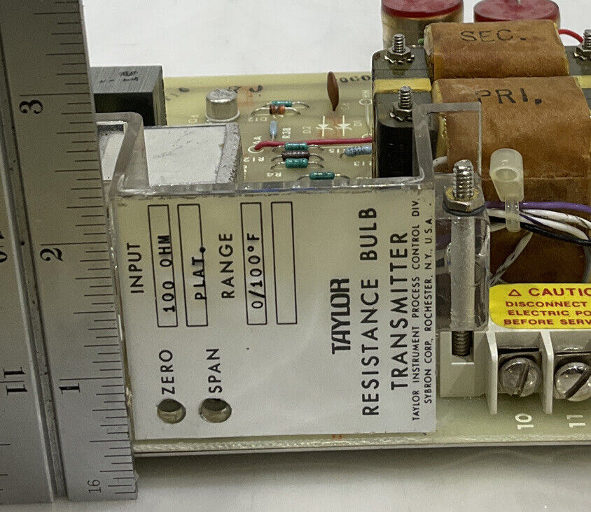 TAYLOR 1023TMODEL A THERMOCOUPLE-TO-CURRENT TANSMITTER 476