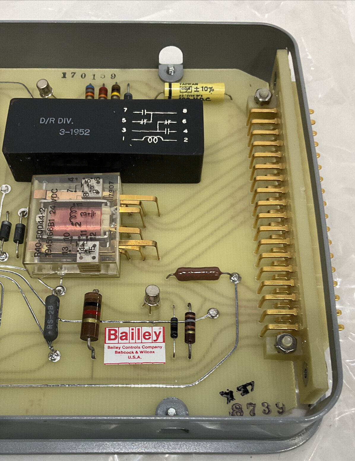 BAILEY 6627245B1 VOLTAGE VARIATION DETECTOR 373