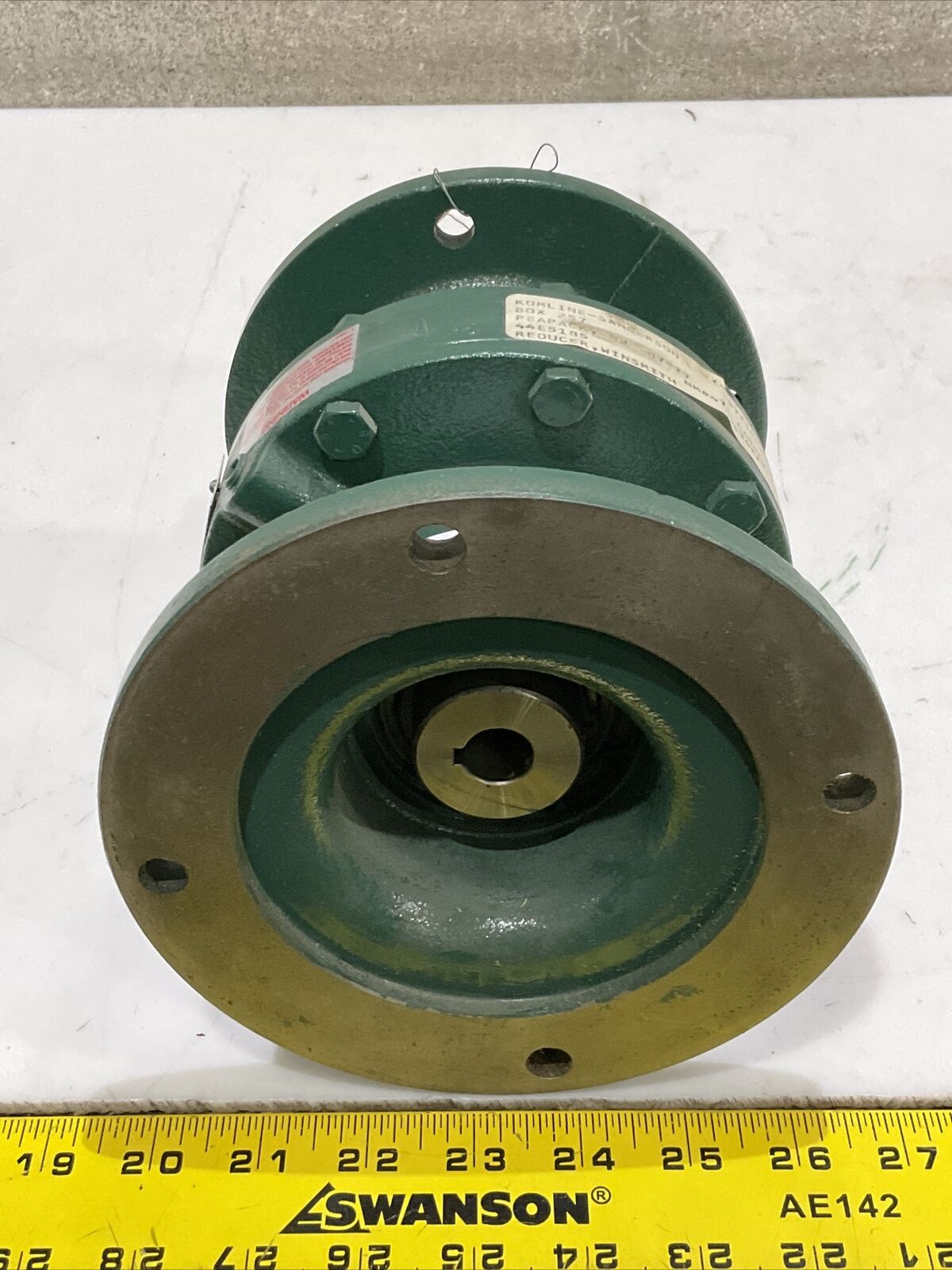 SM-CYCLO SUMITOMO CNVX4095Y35 SPEED REDUCER 4000 SERIES 35 RATIO 1750 RPM 373