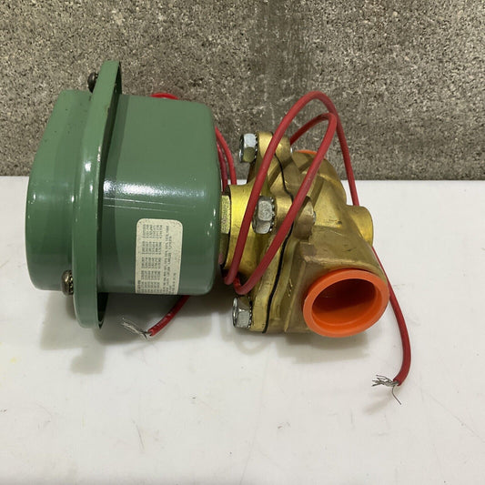 ASCO SK-1955-52 SOLENIOD VALVE 2-WAY 120 VOLTS 11 WATTS 100 PSI 373