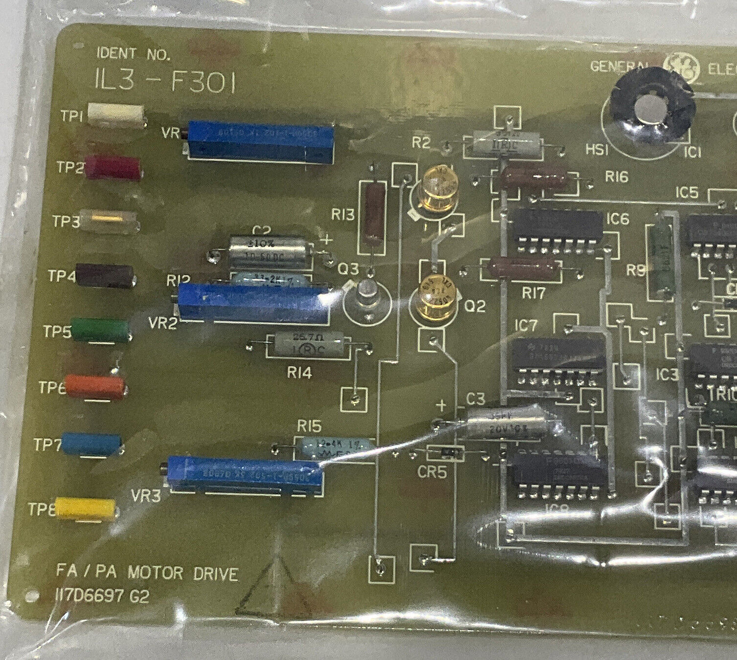 GENERAL ELECTRIC 1L3-F301 117D6697G2 FA/PA MOTOR DRIVE 373