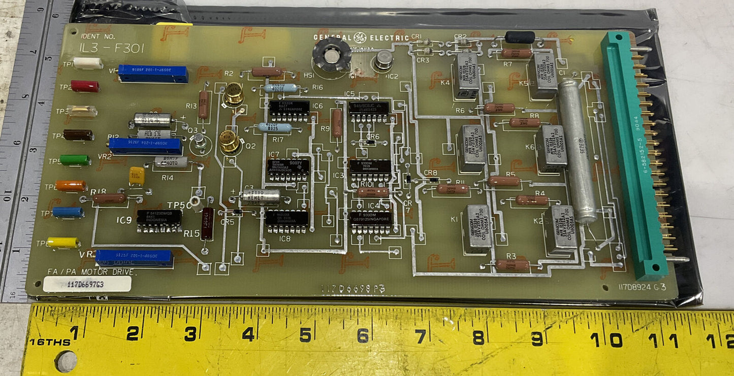 GENERAL ELECTRIC 1L3-F301 117D6697G3 FA/PA MOTOR DRIVE 373