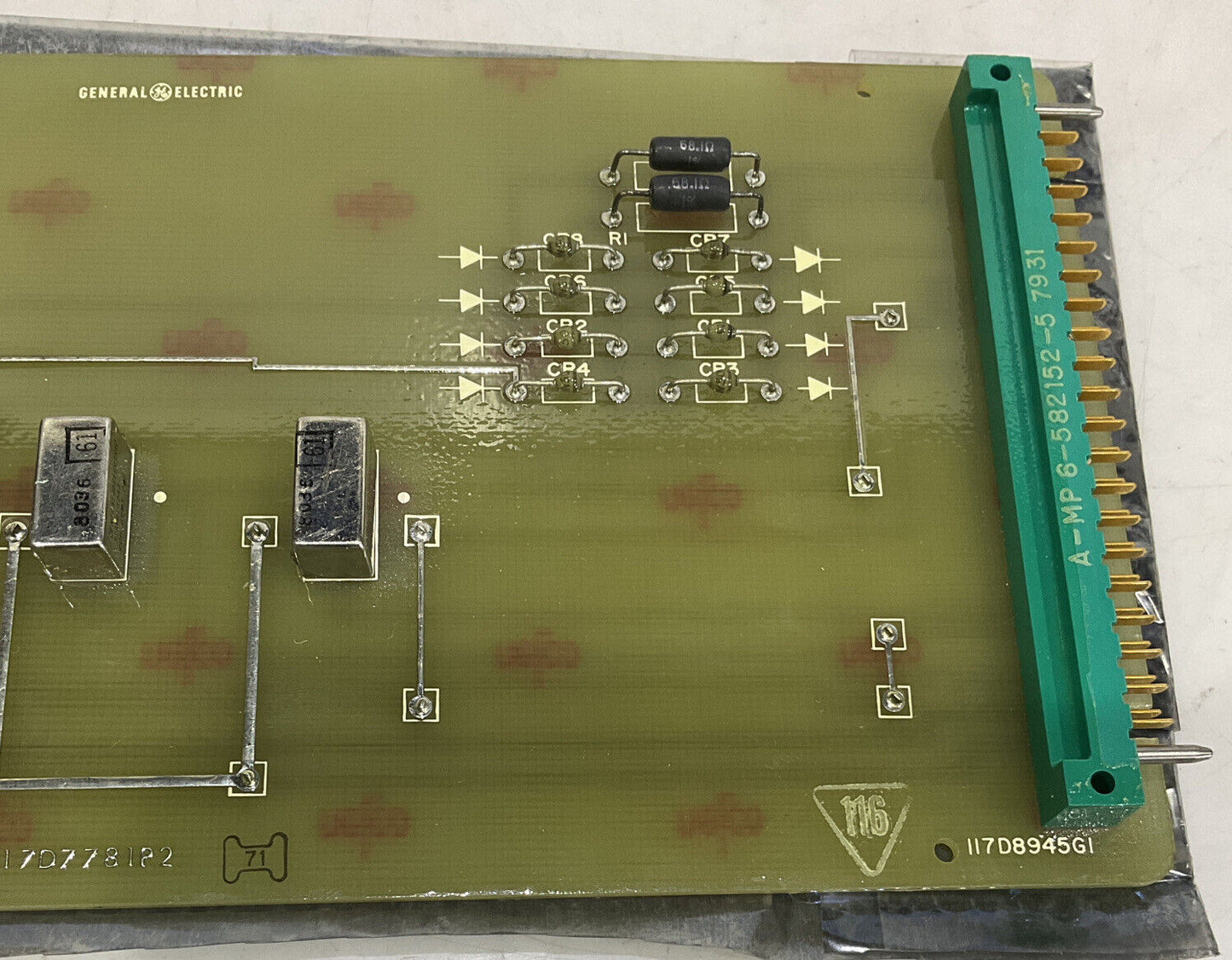 GENERAL ELECTRIC 1L2-C002 117D7779G1 RTR WRM LOG MSVBV 373