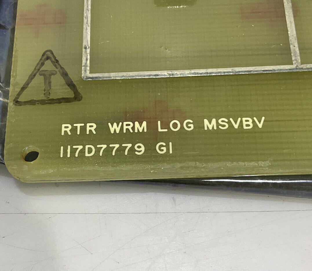 GENERAL ELECTRIC 1L2-C002 117D7779G1 RTR WRM LOG MSVBV 373
