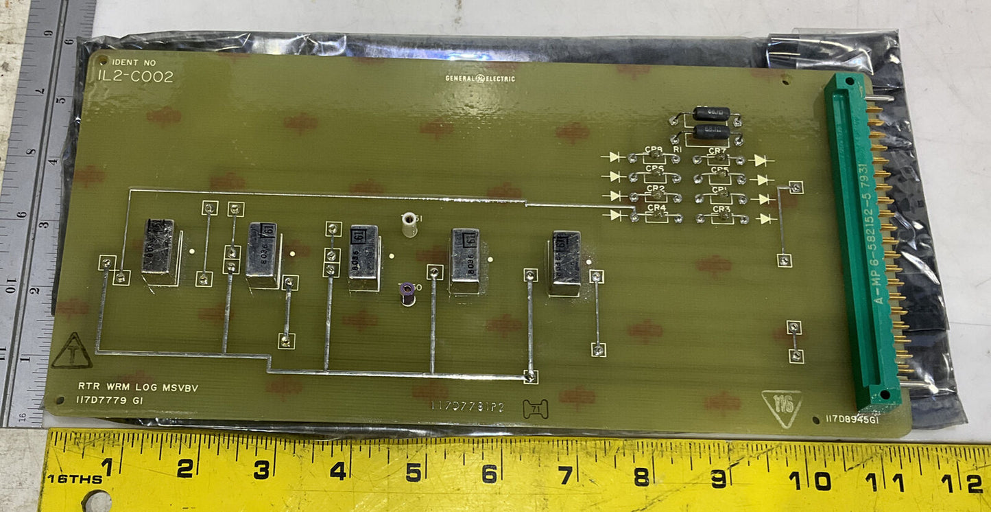 GENERAL ELECTRIC 1L2-C002 117D7779G1 RTR WRM LOG MSVBV 373
