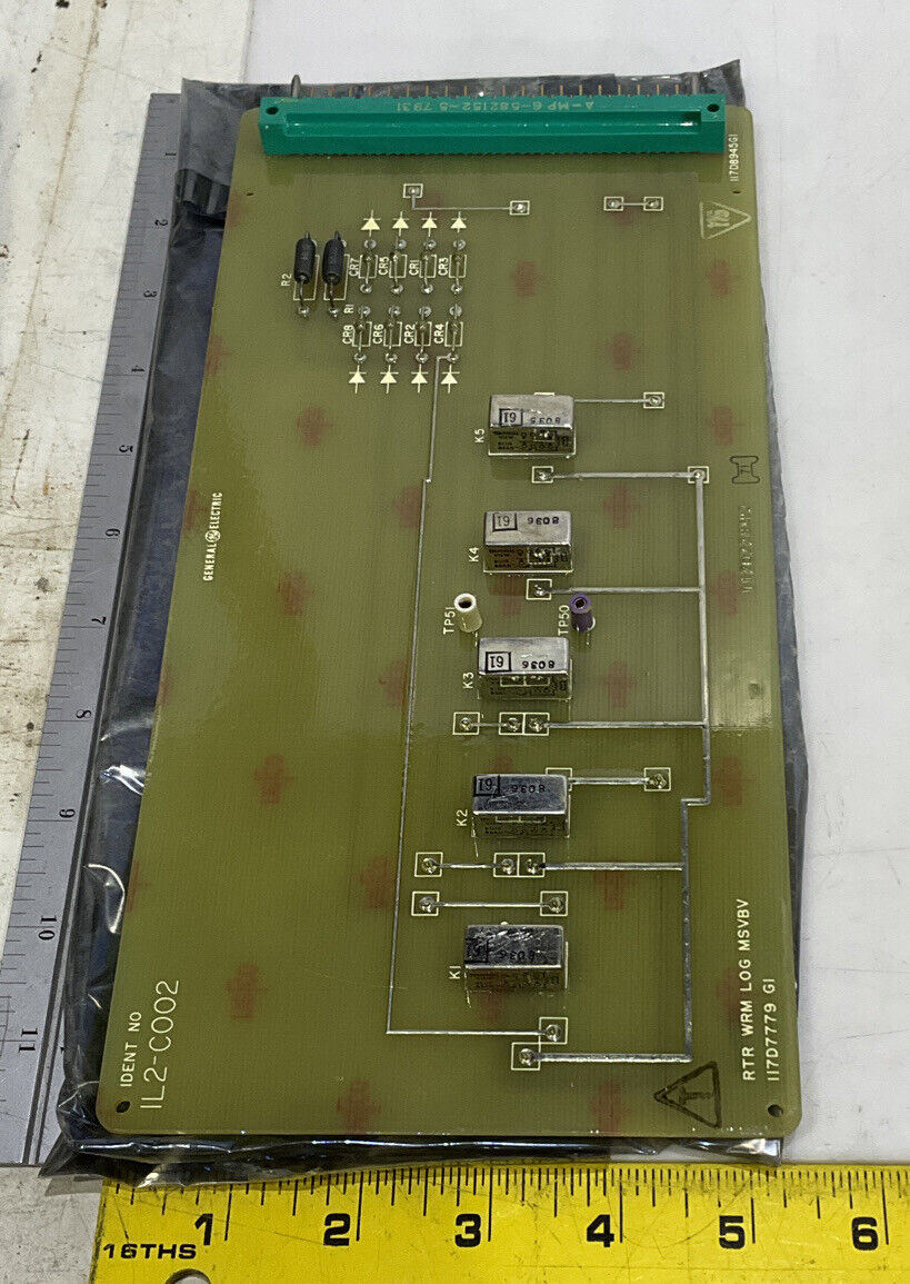 GENERAL ELECTRIC 1L2-C002 117D7779G1 RTR WRM LOG MSVBV 373