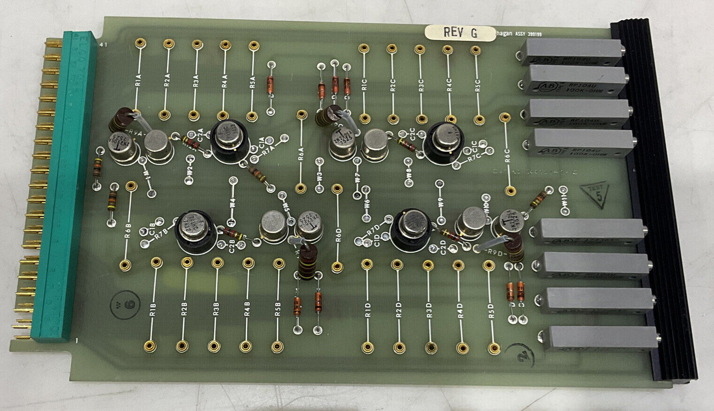 HAGAN ASSEMBLY 399199 REV G MIXING AMPLIFIER 373