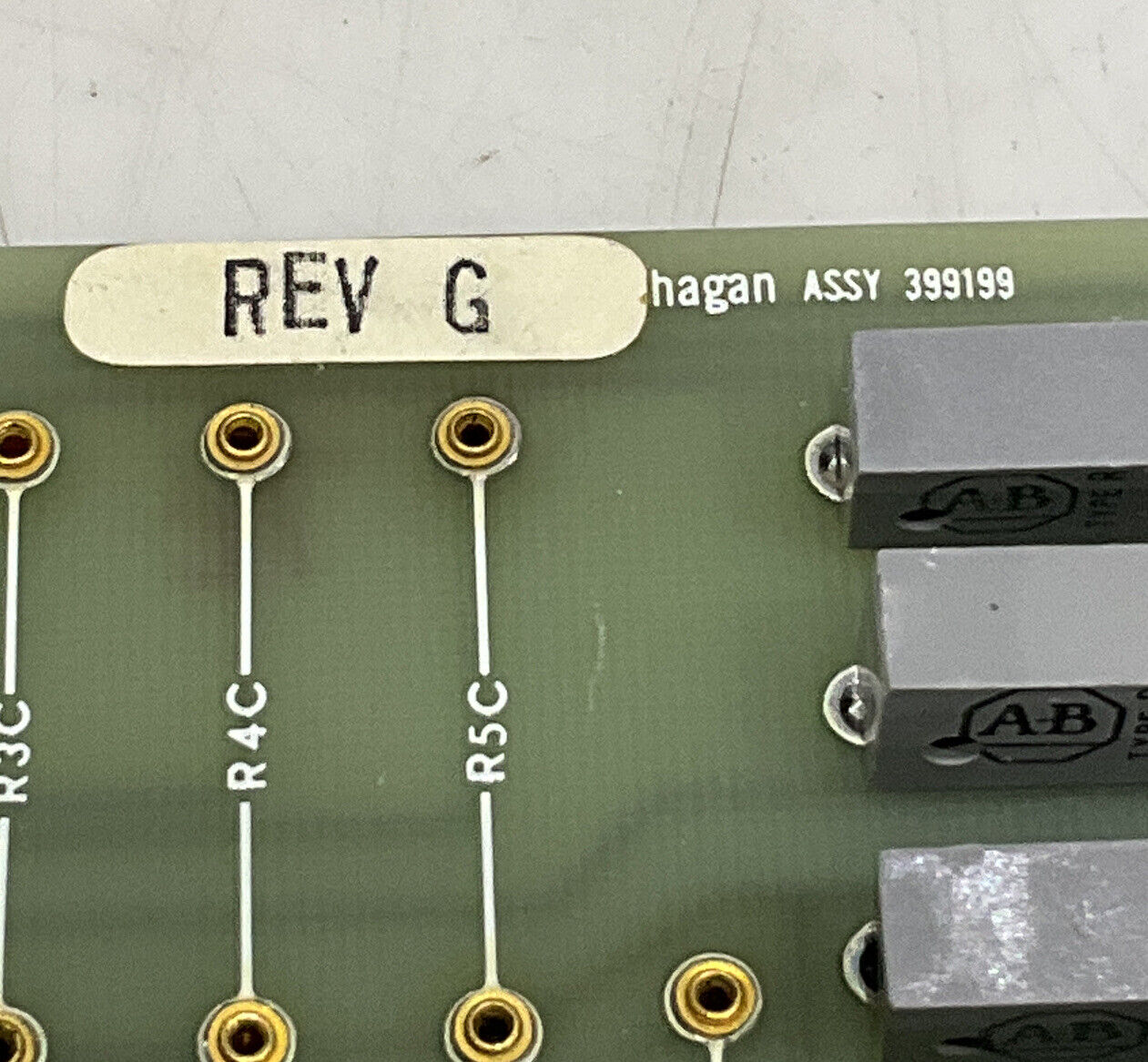 HAGAN ASSEMBLY 399199 REV G MIXING AMPLIFIER 373