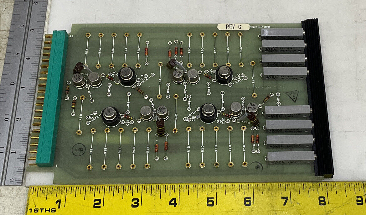 HAGAN ASSEMBLY 399199 REV G MIXING AMPLIFIER 373