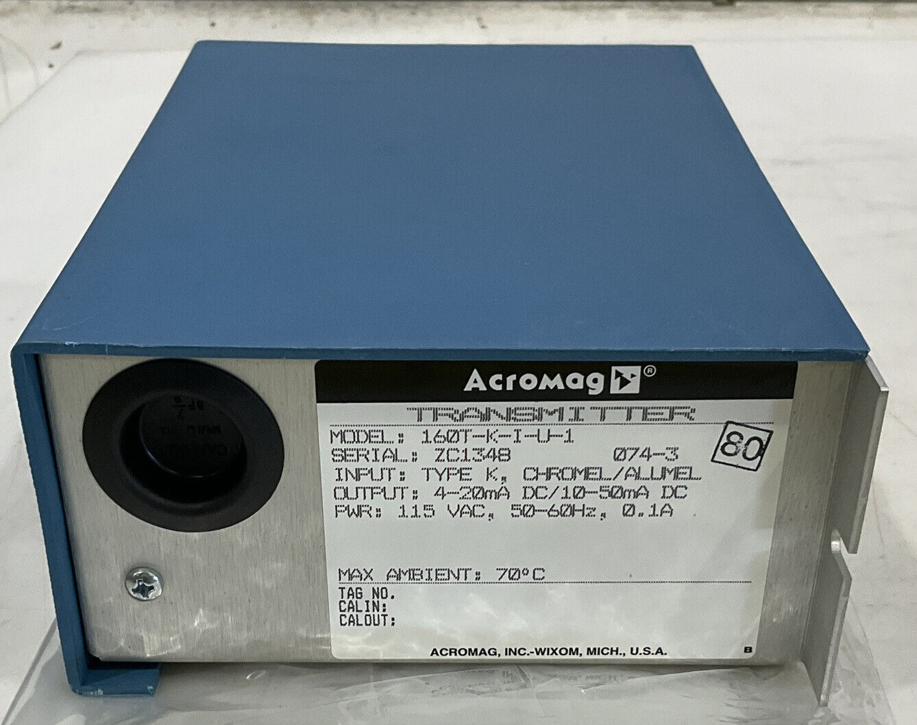 ACROMAG 160T-K-I-U-1 TRANSMITTER 373