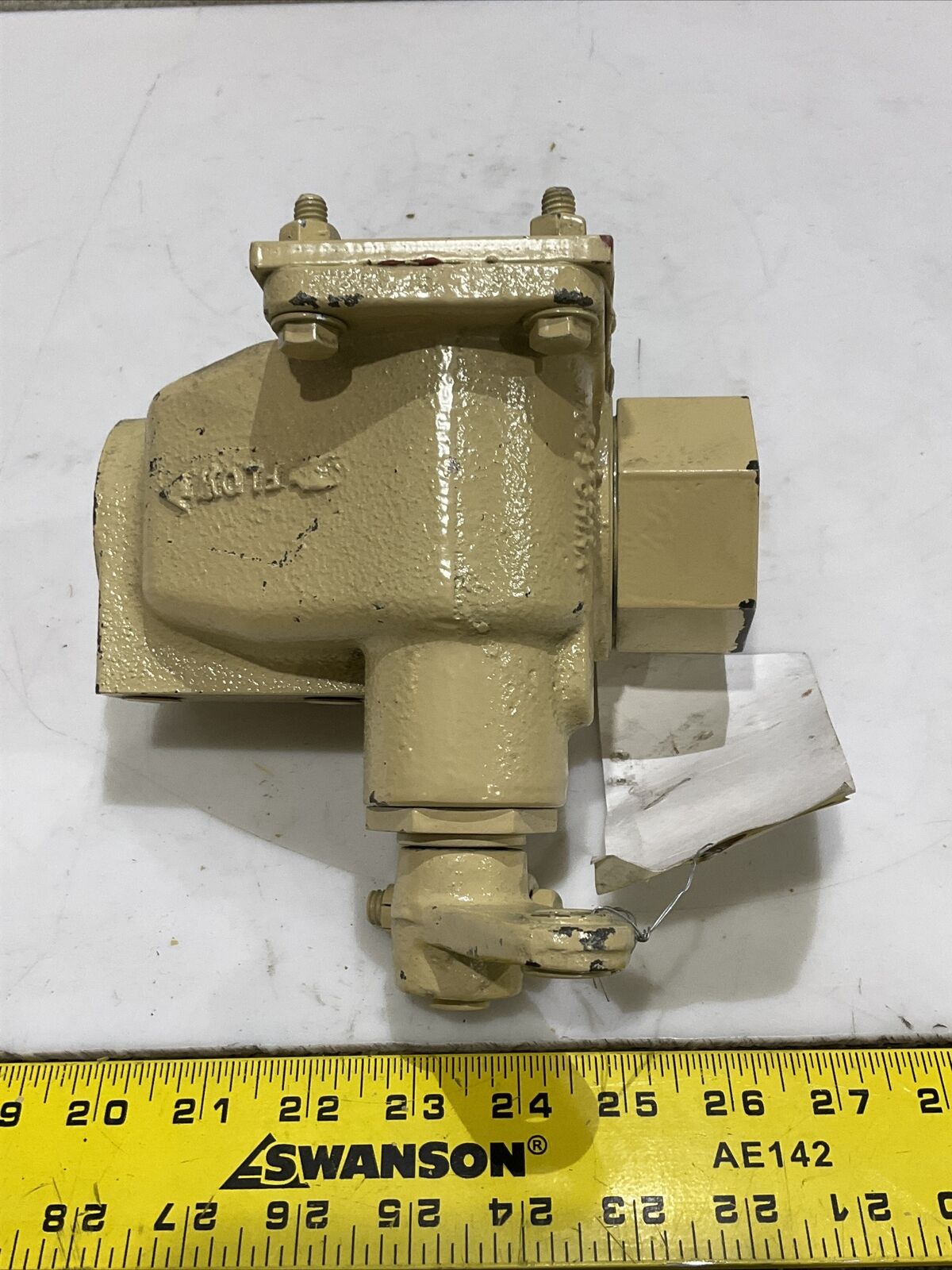 UNITED CONVEYOR UCC 1952-38 LEVER OPERATED VENT VALVE 1/4 X 1-1/2IN NPT 373