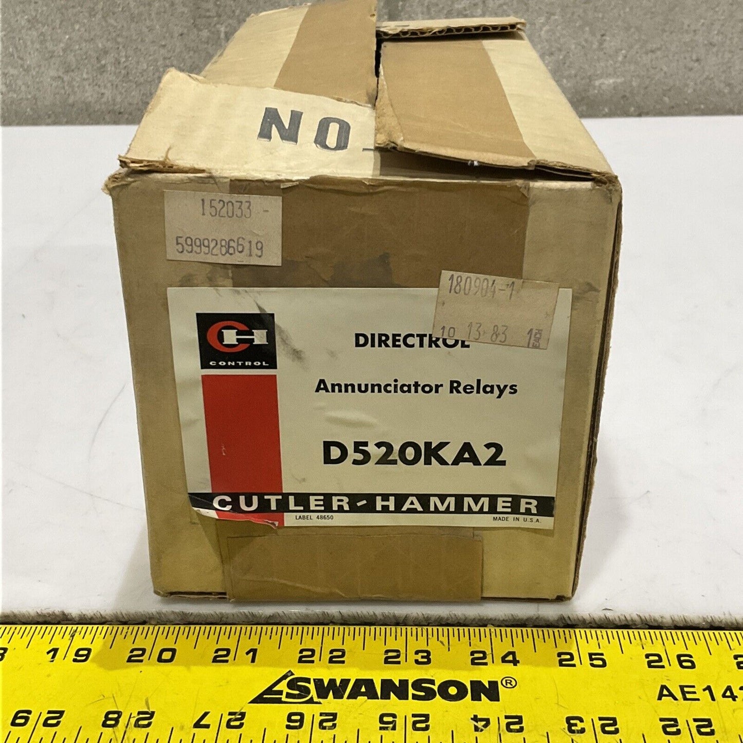 CUTLER HAMMER D520KA2 DIRECTROL ANNUNICATOR RELAYS 373