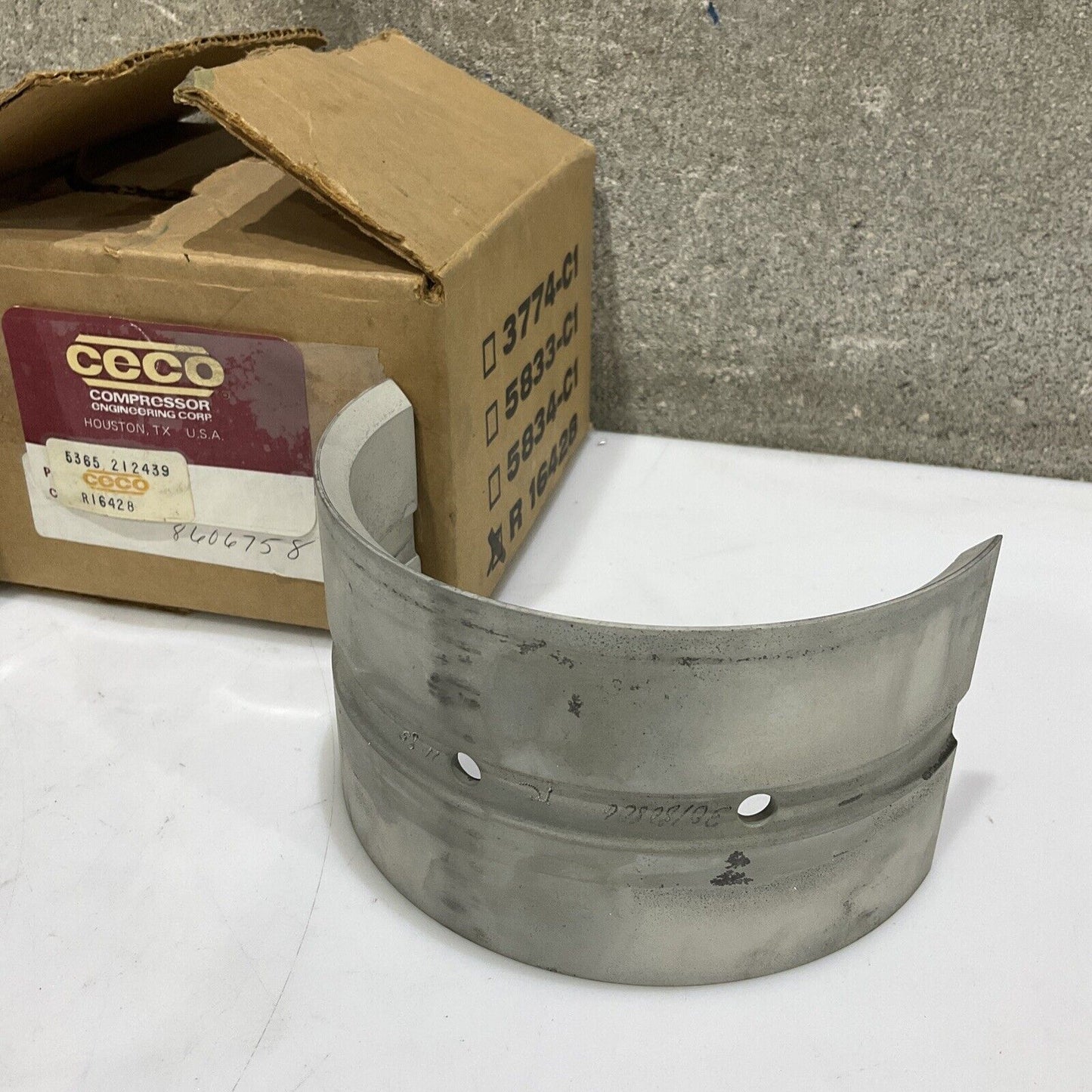 CECO COMPRESSOR ENGINEERING CORP 5365 212439 CE RI6428 373