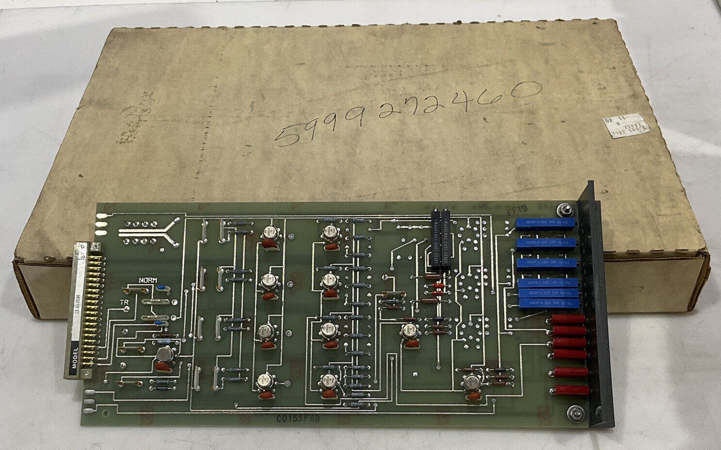 FOXBORO 2AX+SUM CONTROL CARD 373