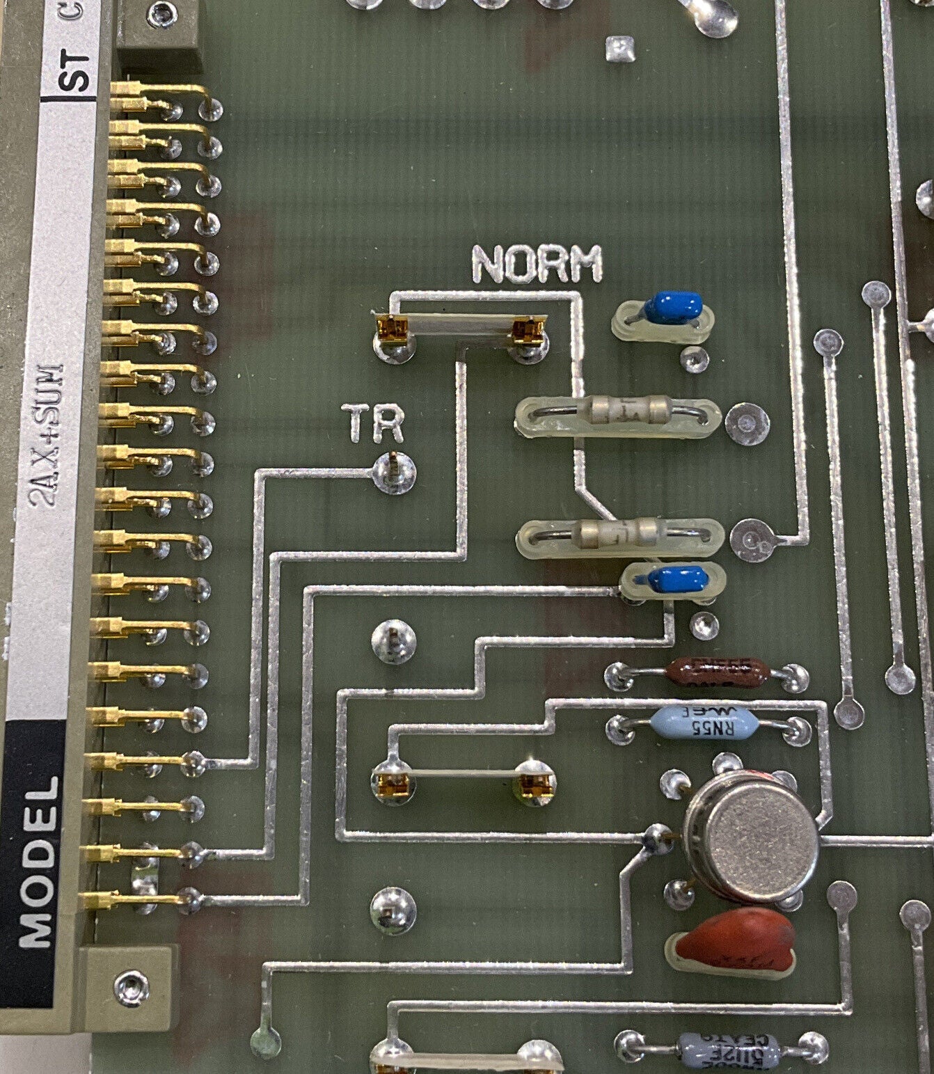 FOXBORO 2AX+SUM CONTROL CARD 373