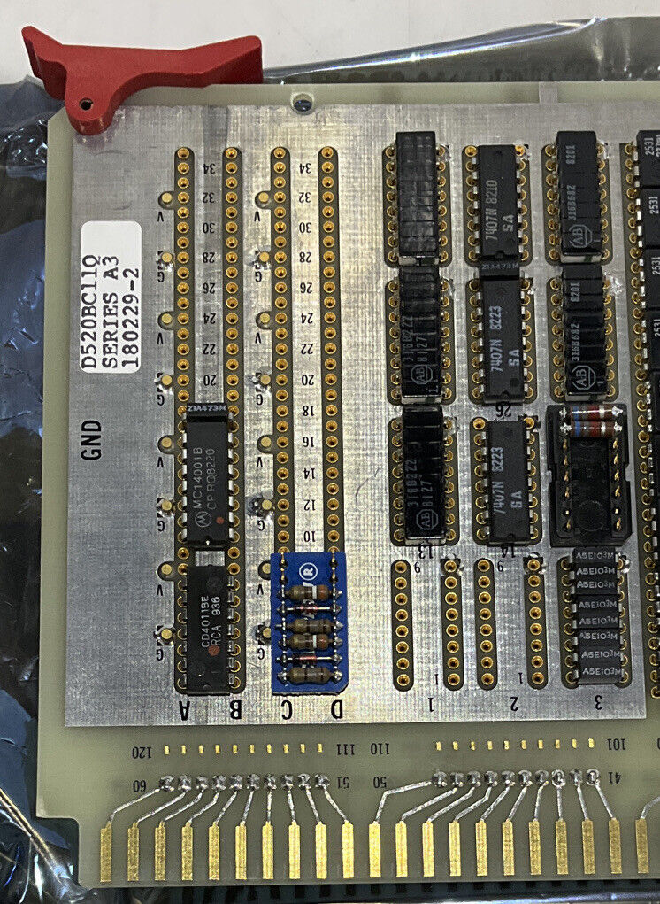 CUTLER-HAMMER D520BC11Q DIRECTROL COMPUTER INTERFACE ISOLATOR CIRCUIT BOARD 373