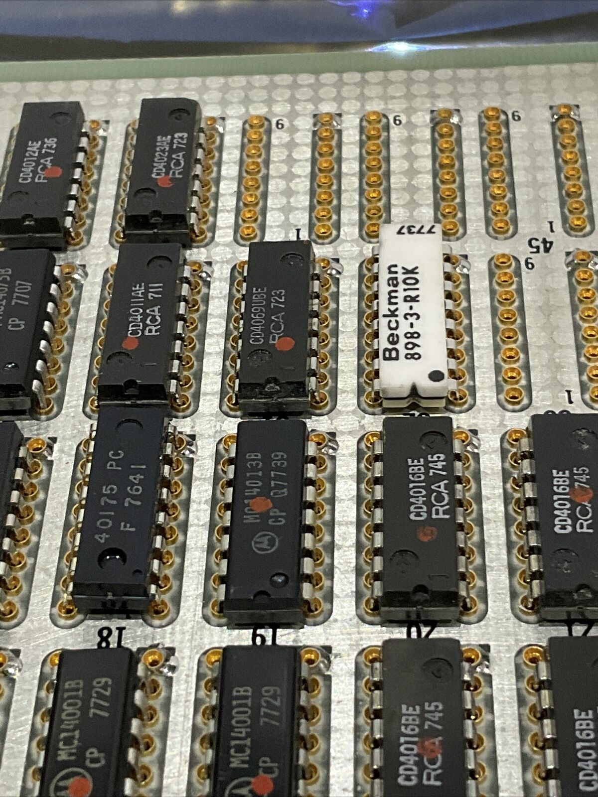 CUTLER-HAMMER D520BC14 DIRECTROL COMPUTER INTERFACE LOGIC B CIRCUIT BOARD 373