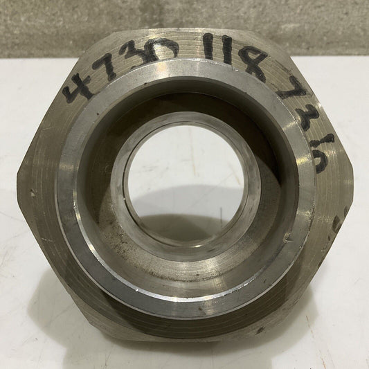 UNION SOCKETWELD 2.5” PIPE FITTING 316 STAINLESS STEEL 3000LB 373