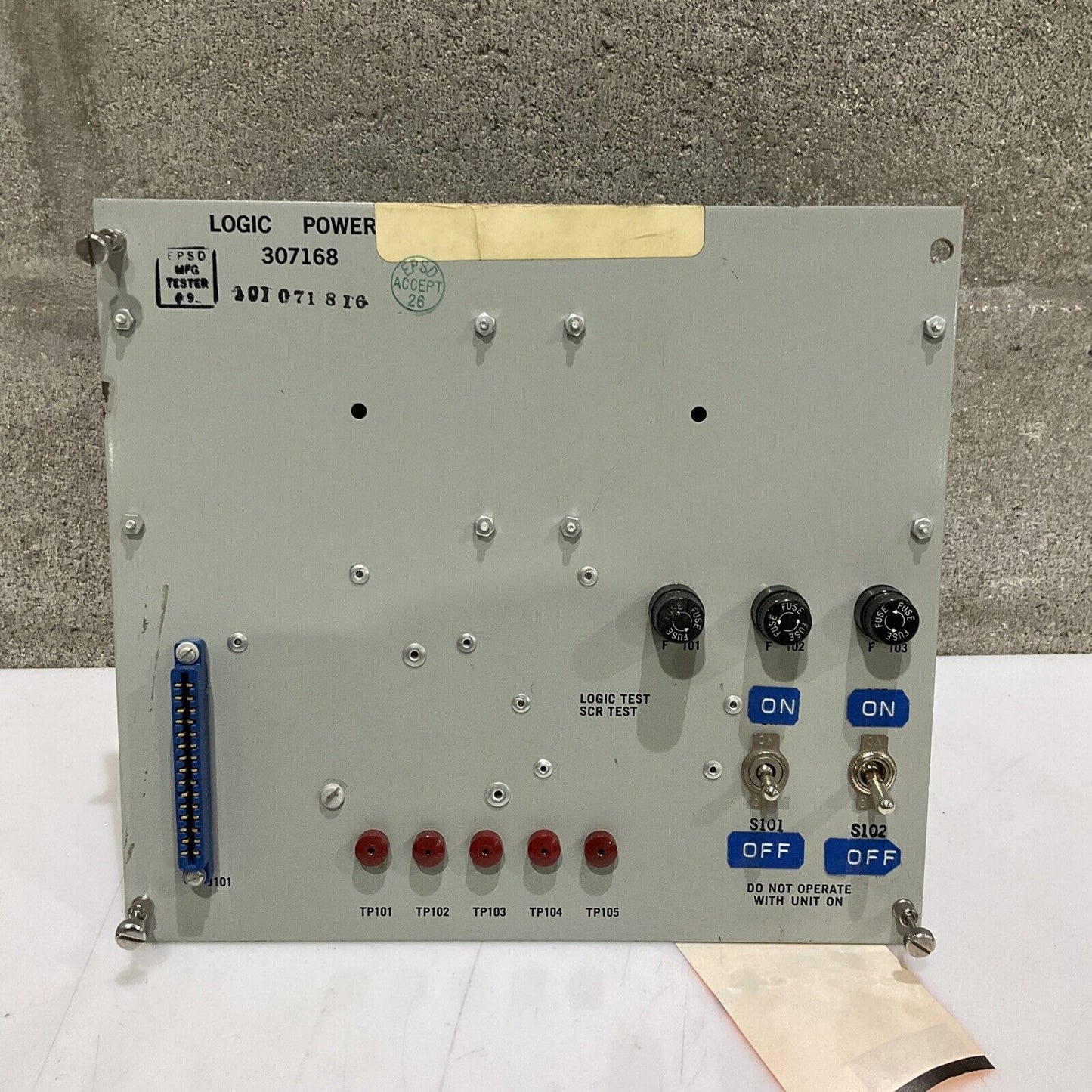 EXIDE 101071816 LOGIC POWER SUPPLY INVERTER MODULE 373