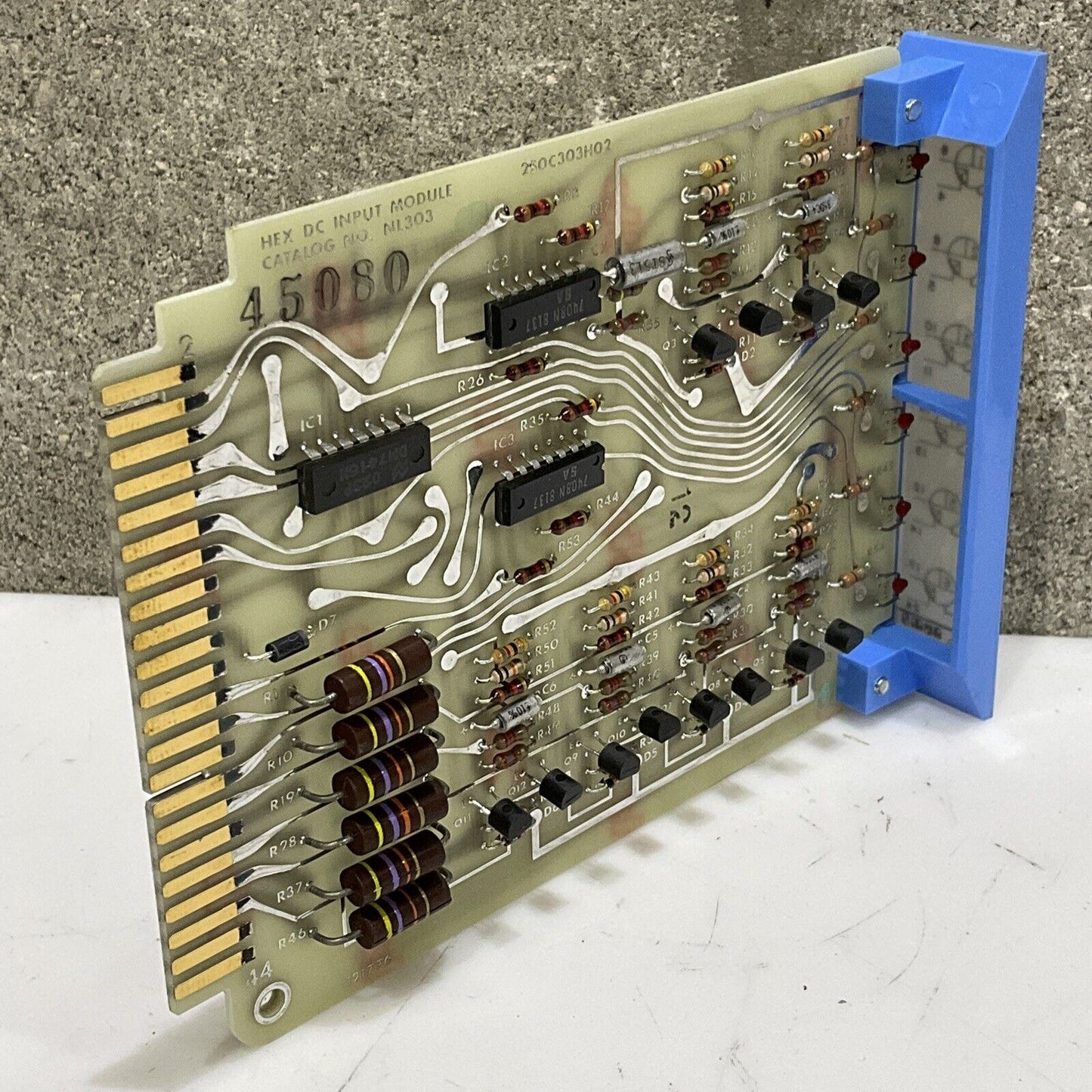 WESTINGHOUSE NUMA-LOGIC NL-303 SOLID STATE CONTROL HEX INPUT MODULE 373