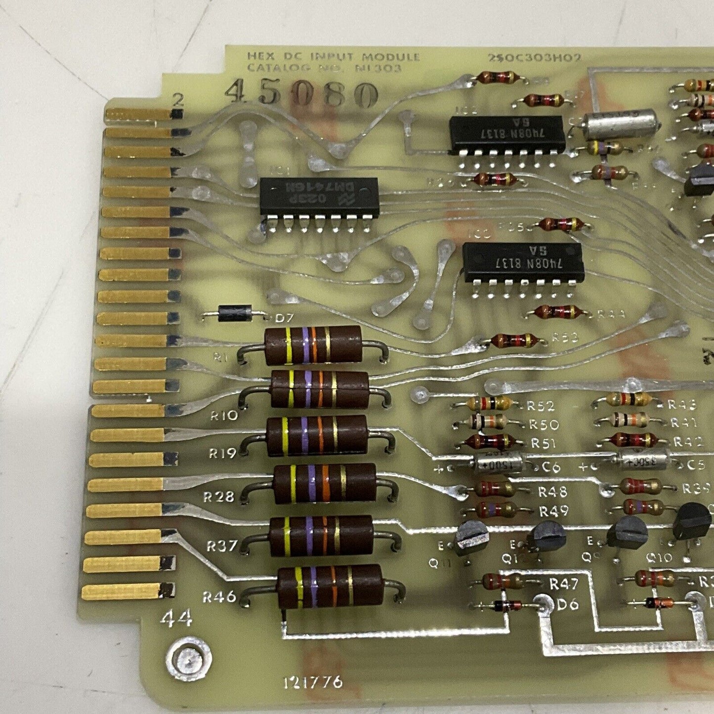 WESTINGHOUSE NUMA-LOGIC NL-303 SOLID STATE CONTROL HEX INPUT MODULE 373