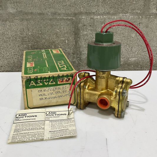 ASCO FT8316 67 SOLENOID VALVE 120V 60CYC 373