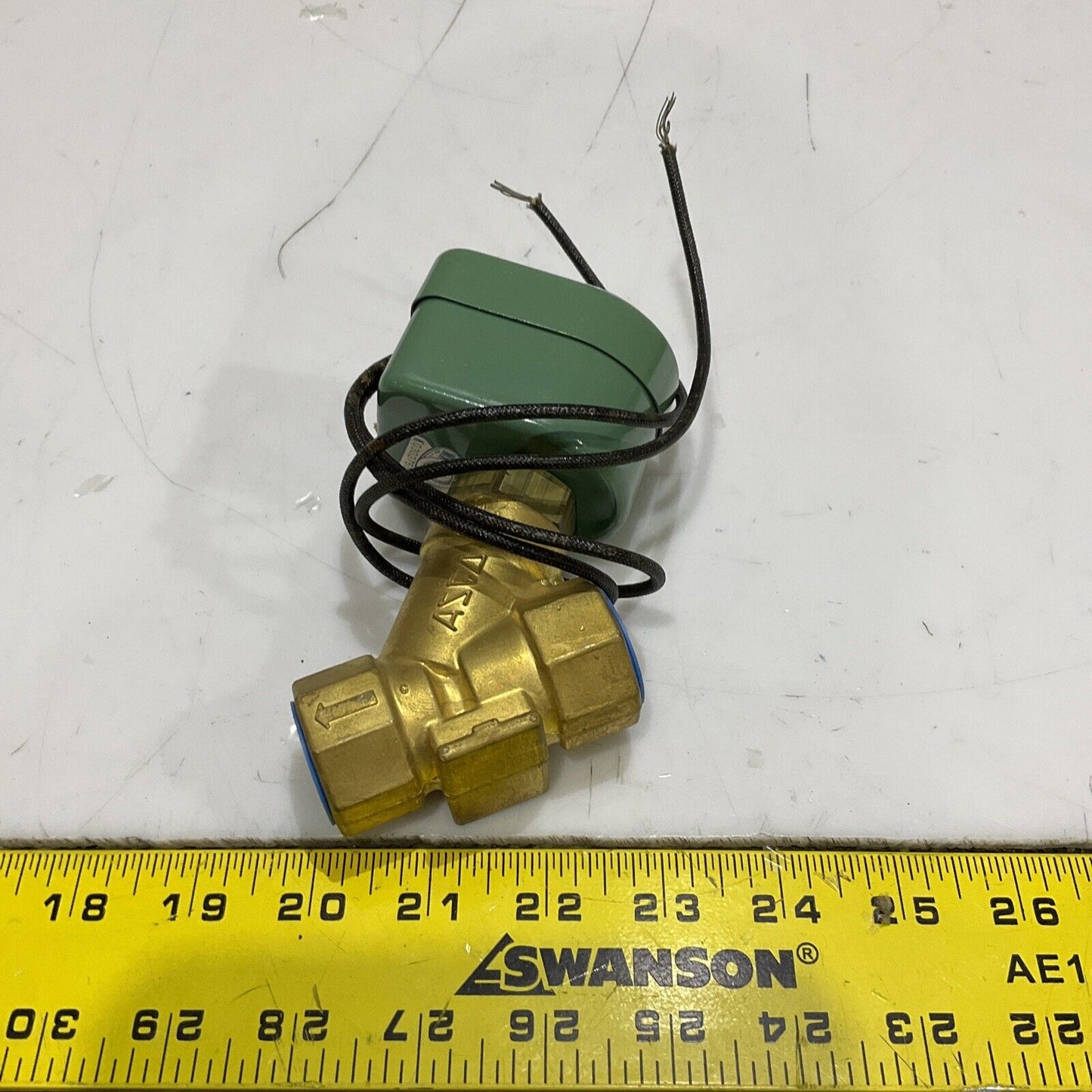 ASCO 8222A17 SOLENOID VALVE 3/4” 120V 60HZ 15.4W 373