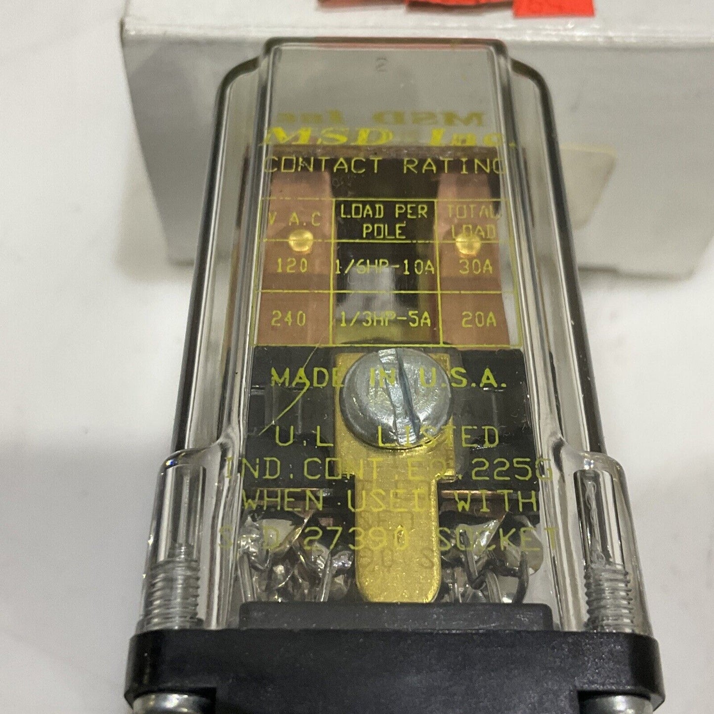 MSD 219ABAP RELAY 120VAC 10A 373